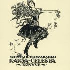 Ex libris - Szentkirályszabadjai Karsa Celesta könyve