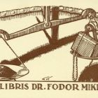 Ex libris - Dr. Fodor Miklós