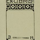 Ex libris - univerzális