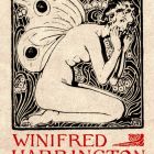 Ex libris - Winifred Harrington McAfee