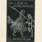 Ex libris - Hungaricis E. L. Hirschler