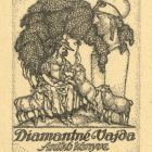 Ex libris - Diamantné Vajda Anikó könyve