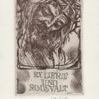 Ex libris - Uno Roosvalt