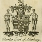 Ex libris - Charles Earl of Ailesbury címeres