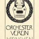 Ex libris - Orchester Verein München