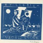 Ex libris - Vadász Endre (ipse)