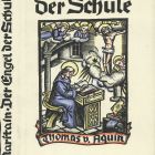 Ex libris - Raissa Maritain: Der Engel der Schule. Thomas v. Aquin.