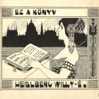 Ex libris - Ez a könyv Heidlberg Willy- é