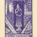 Ex libris - Dr Gáspárné Schlesak Auguszta