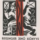 Ex libris - Reisinger Jenő könyve