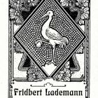 Ex libris - Fridbert Lademann