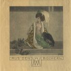 Ex libris - A .W (Artur Wolf?)