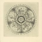 Ex libris - Bewus van Lidmaatschap van de 'Nederlandsche Exlibris- Kring 1946