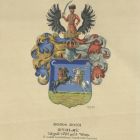 Címerfestmény - Borosjenői Muslay család