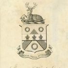 Ex libris - Leonard L. Hartley címeres