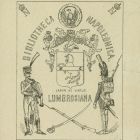 Ex libris - Bibliotheca Napoleonica Lumbrosiana