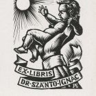 Ex libris - Dr Szántó Ignác