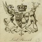 Ex libris - Lord Berwick címeres