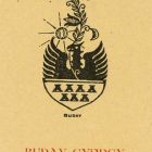 Ex libris - Buday György könyve (ipse)