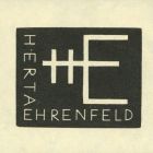 Ex libris - Herta Ehrenfeld