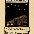 Ex libris - C .V .L. Charlier