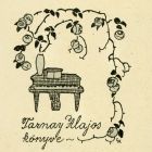 Ex libris - Tarnay Alajos könyve