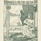 Ex libris - Dr. Reich Milton Oscar