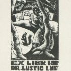 Ex libris - dr. Lustig I( stván )né