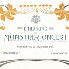 Meghívó - Monstre-Concert