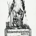 Ex libris - Ivánkovits Kálmánék könyve