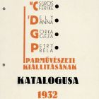 Ex libris - Csürös, Dely, Gorka, Petry kiállításának katalógusa