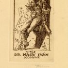 Ex libris - vitéz dr. Nagy Iván