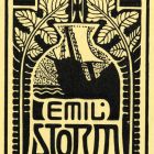 Ex libris - Emil Storm