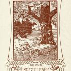 Ex libris - Dr. med. Ernesti Papp