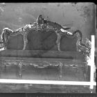 Üvegnegatív - pamlag,  XV. Lajos kora, Eszterházy kastély, Fertőd