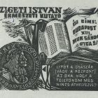 Alkalmi grafika - Értesítés címváltozásról: Szigeti István érmészeti kutató új címe: Budapest XIII. Muk Sándor u. 5/c