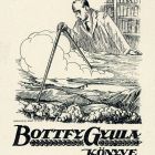 Ex libris - Bottfy Gyula könyve