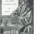 Ex libris - Dr. Gergely Jenő