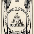 Ex libris - Otto und Lilli Wolfskehl