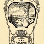 Ex libris - Alice Weigmann