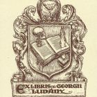 Ex libris - Dr. Georgii Ludány