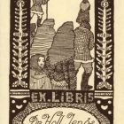 Ex libris - Dr Holl Jenő