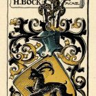 Ex libris - H. Bock