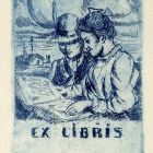 Ex libris - dr. Lustig István ex librise-név nélkül