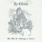 Ex libris - Mr. Ph. E. György de Ikland