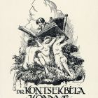 Ex libris - Dr. Kontsek Béla könyve