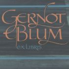 Ex libris - Gernot Blum