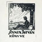 Ex libris - Axnix István könyve