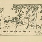 Ex libris - Ida Lónyay-Becsky