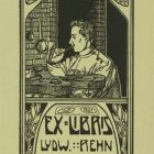 Ex libris - Ludw(ig) Rehn, Landau